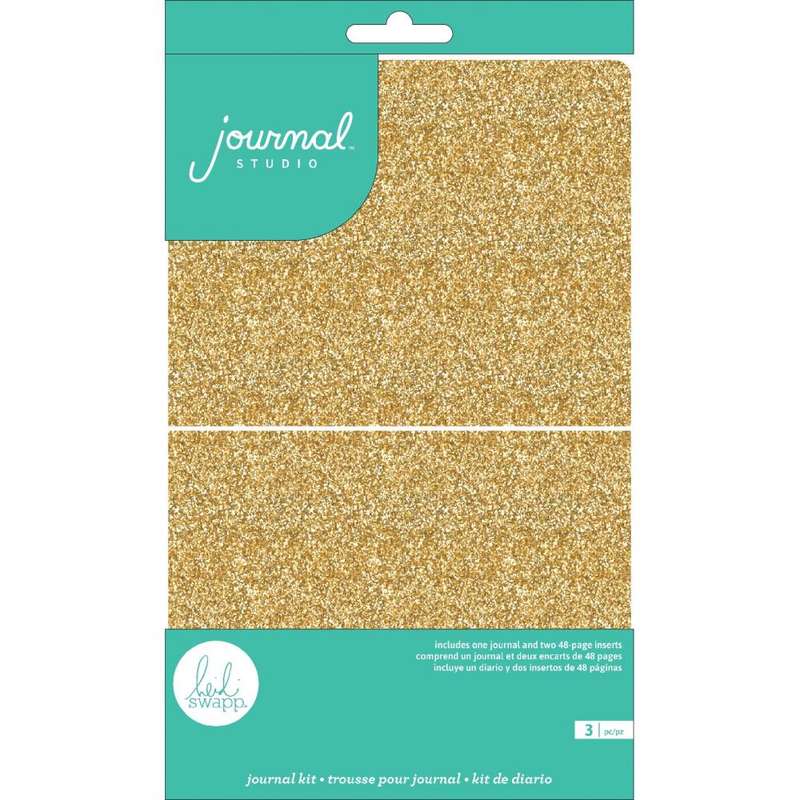 American Crafts Journal Studio Kit Gold By Heidi Swapp