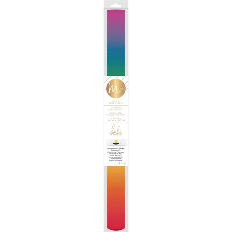Heidi Swapp Minc Reactive Foil 12.25" Rainbow 6' Roll