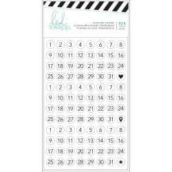 Heidi Swapp Planner Stickers 45/Pkg Numbers