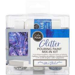American Crafts Color Pour Glitter Mix-In Kit 4/Pkg Galaxy Surge