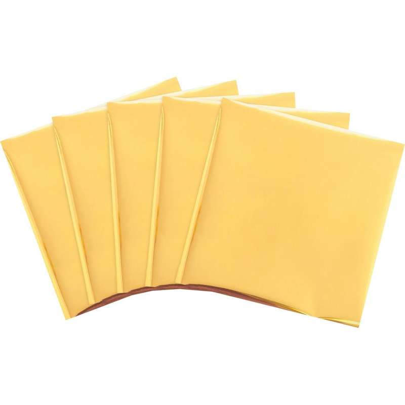 We R Memory Keepers Foil Quill 12"X12" Foil Sheets 15/Pkg Gold Finch