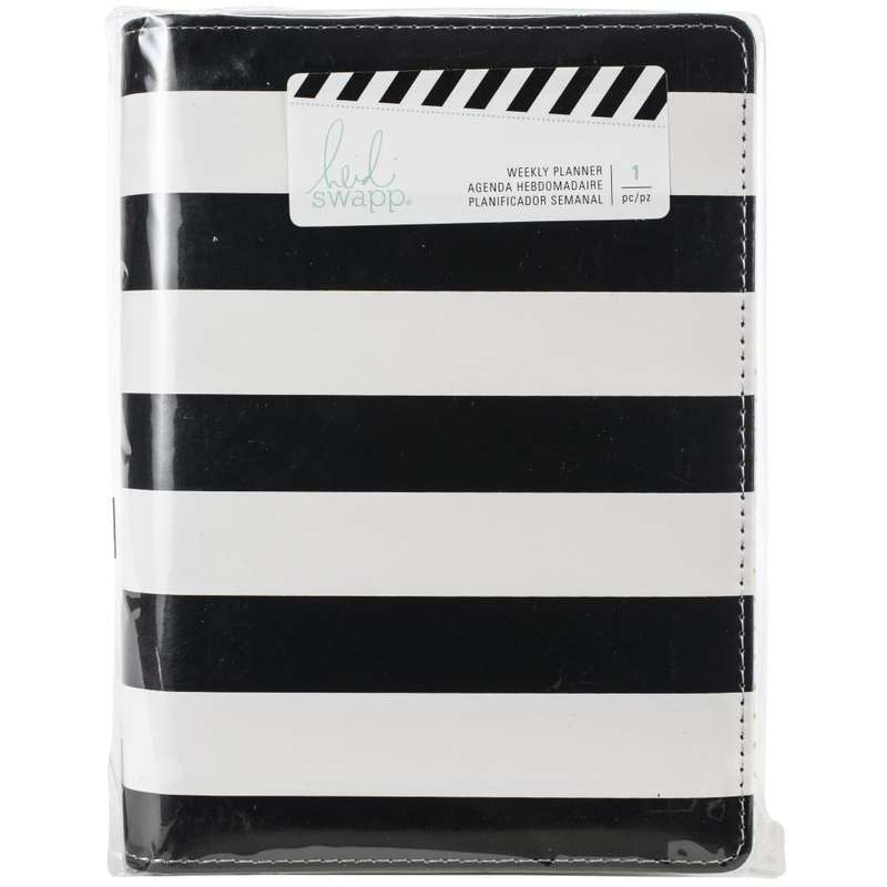 Heidi Swapp Weekly Planner Spiral Bound 5.75"X8" Stripe