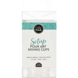 American Crafts Color Pour Mixing Cups 12/Pkg