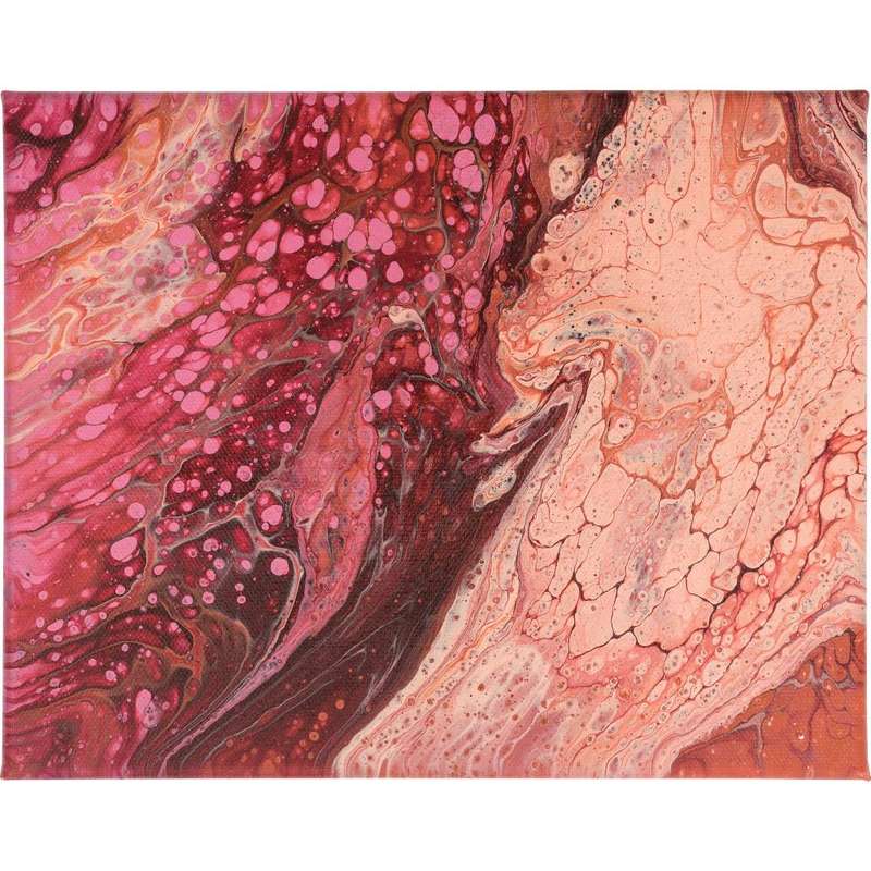 American Crafts Color Pour Pre-Mixed Paint Kit 4/Pkg Amber Drift