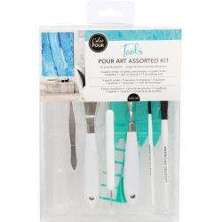 American Crafts Color Pour Tool Kit 13/Pkg