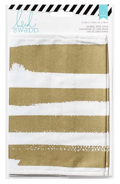 Heidi Swapp - Wanderlust Collection - Journal Book Cover - Printed Canvas