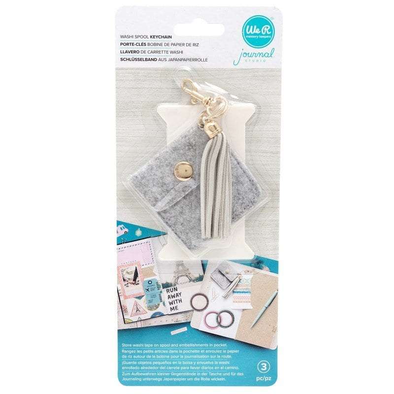 We R Memory Keepers - Journal Studio Collection - Washi Tape Keychain