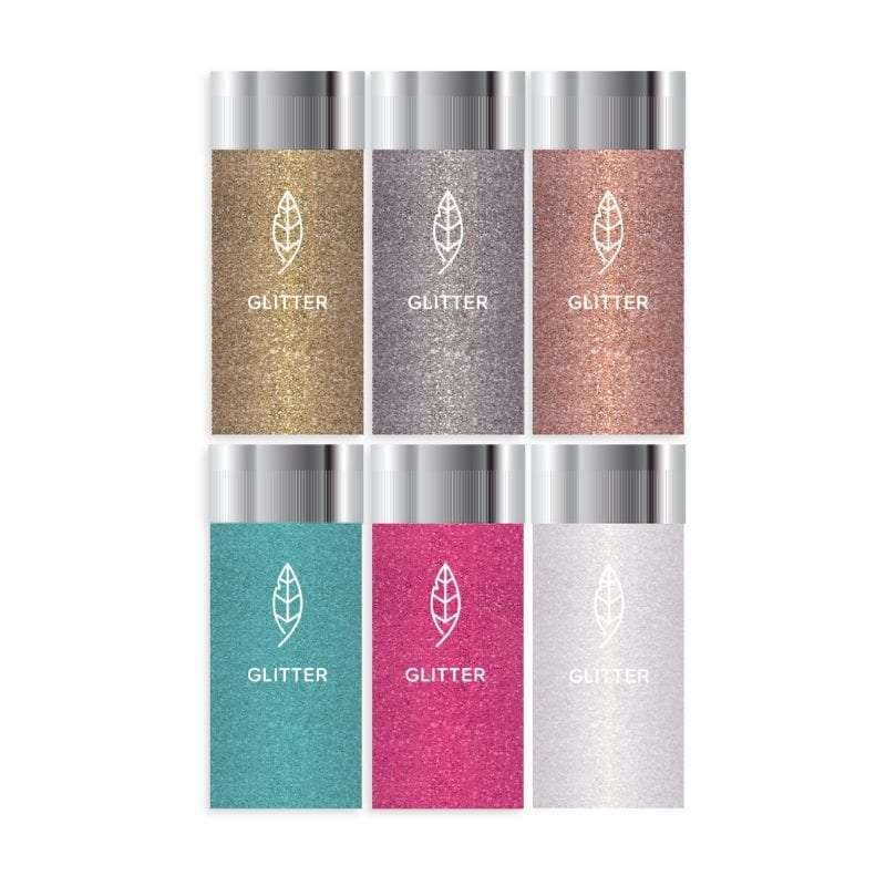 GLUE QUILL METALLIC GLITTER (6 PIECE)