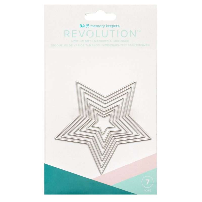 DIES WR REVOLUTION NESTED DIES STAR 7 PIECE