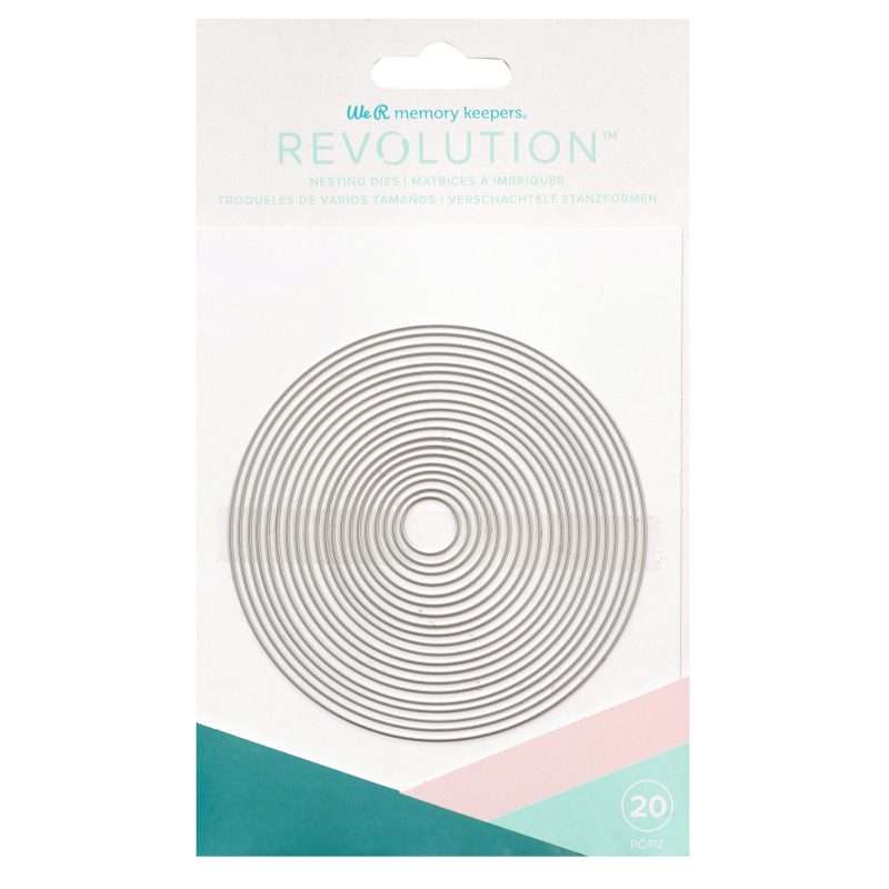 DIES WR REVOLUTION NESTED DIES CIRCLE 20PIECE