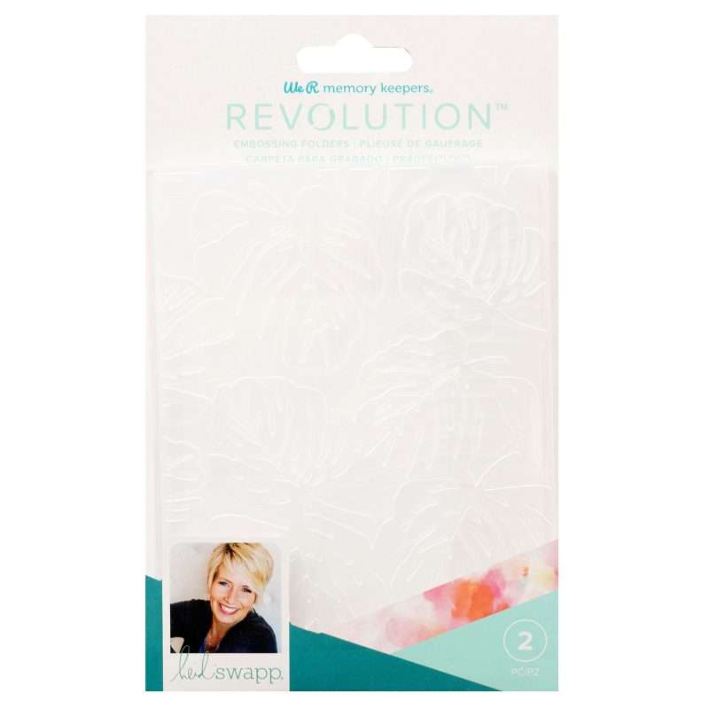 EMBOSSING FOLDER WR HS REVOLUTION HEIDI SWAPP 2 PIECE