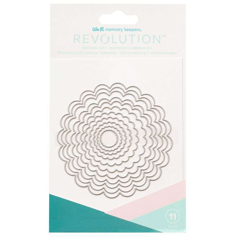 DIES WR REVOLUTION NESTED DIES SCALLOP 11 PIECE