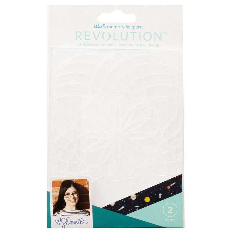 EMBOSSING FOLDER WR SH REVOLUTION SHIMELLE 2 PIECE