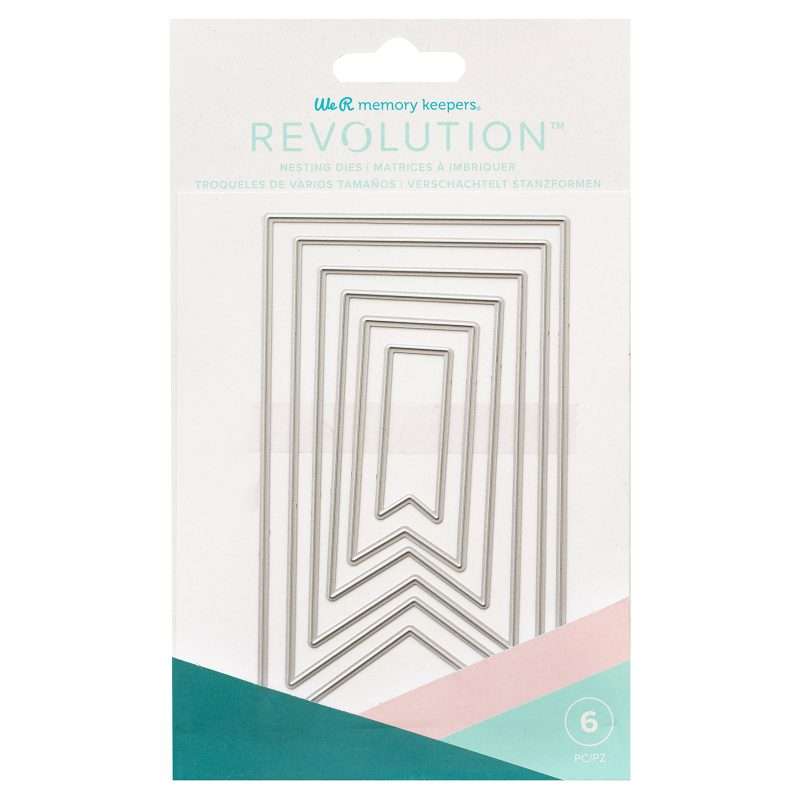 DIES WR REVOLUTION NESTED DIES BANNER 6 PIECE