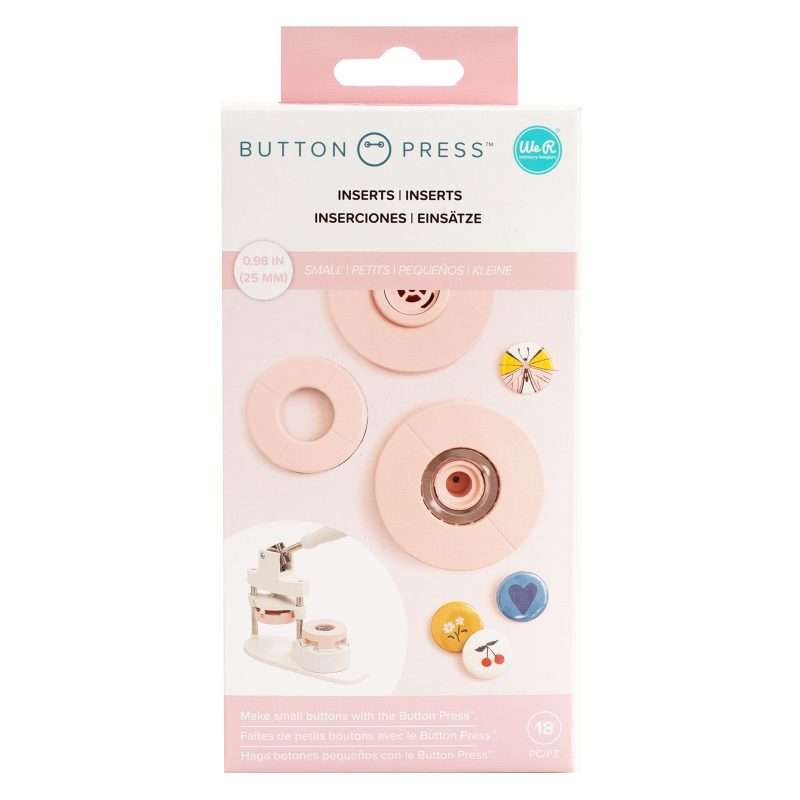 We R Memory Keepers Button Press Inserts Small (25mm)