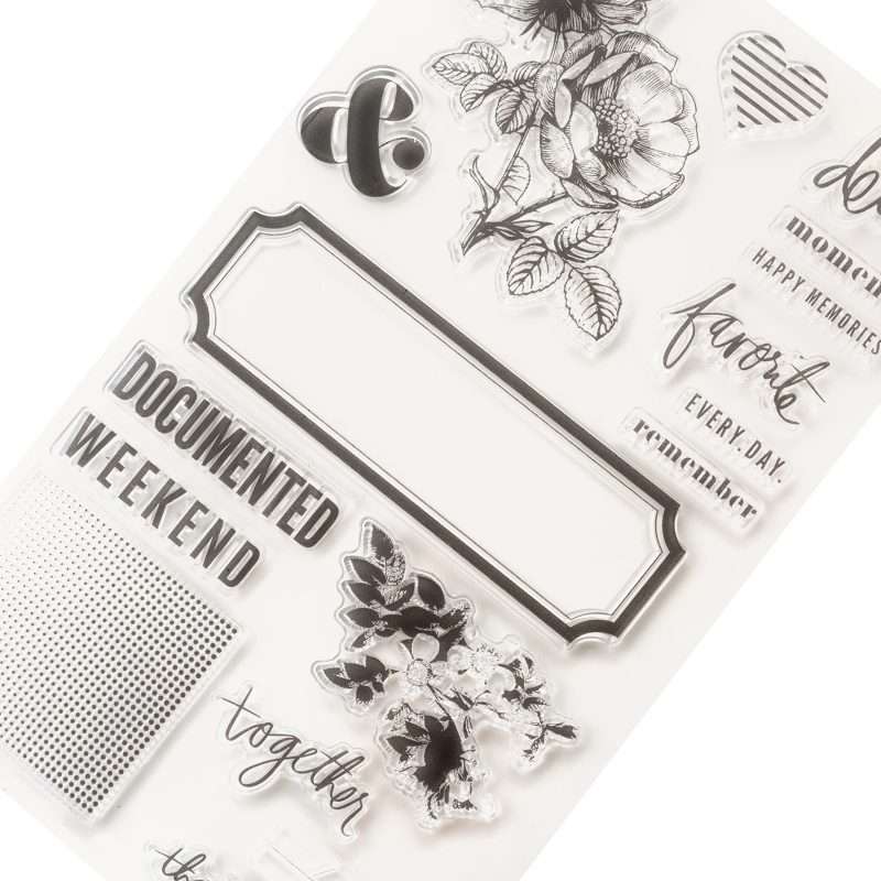 Heidi Swapp Minc Emerson Lane Clear Stamp Set