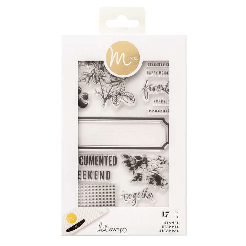 Heidi Swapp Minc Emerson Lane Clear Stamp Set