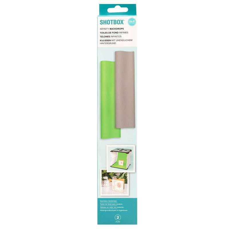We R Memory Keepers ShotBox Background Infinity Backdrops Greenscreen & Gray