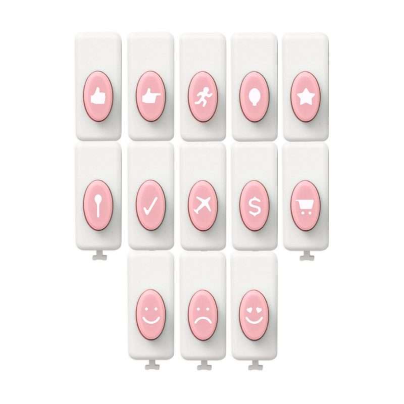 We R Memory Keepers Word Punch Board Punches Planner Icons