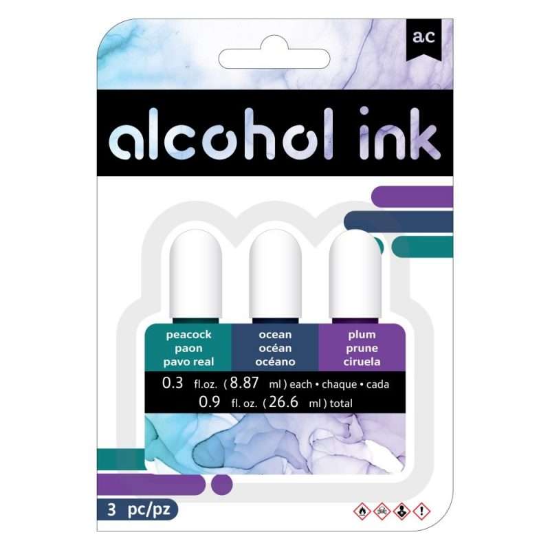 American Crafts Alcohol Ink 0.3oz 3/Pkg