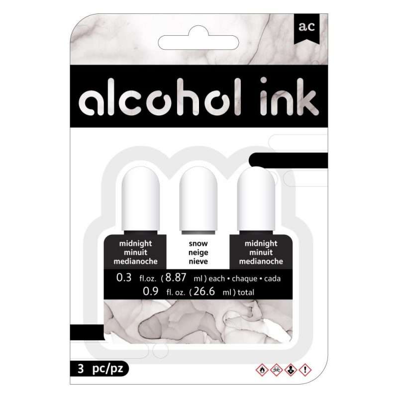 American Crafts Alcohol Ink 0.3oz 3/Pkg