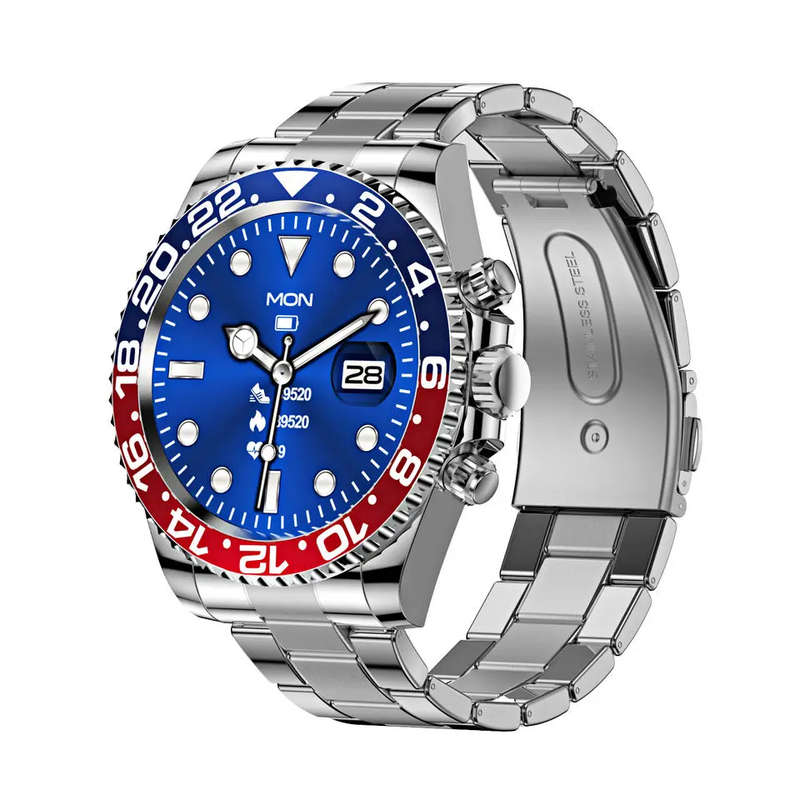 AW12 Smart Watch - Red & Blue