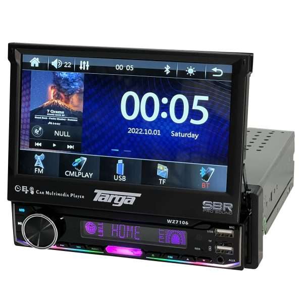 Targa TID-AUT7CPAA 7 In-Dash Motorized Media Player
