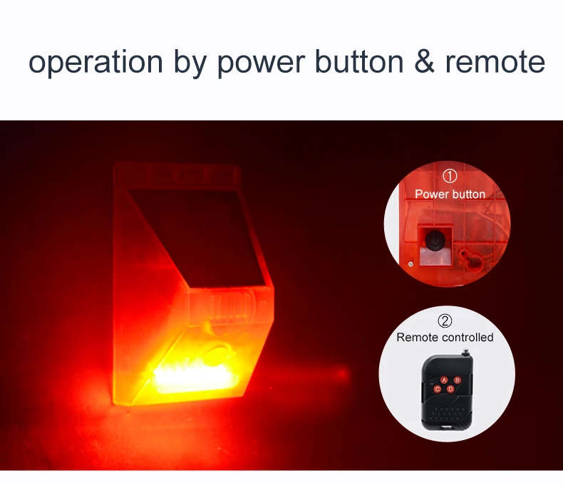 IP65 Waterproof Solar Power Home Security Wireless PIR Motion Sensor Solar Intruder alarm