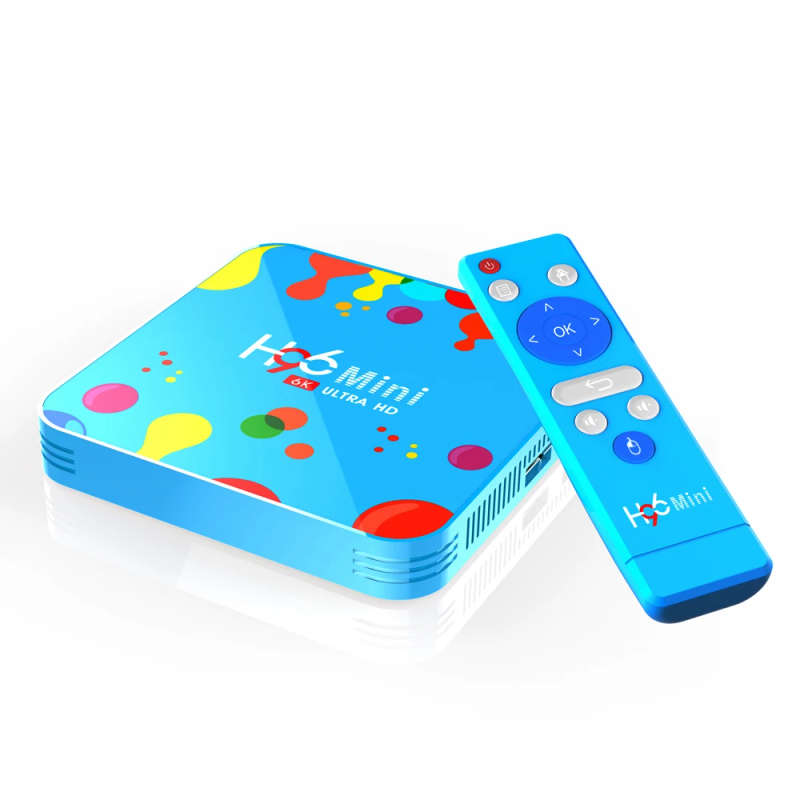 2020 New Android 9.0 4GB 32GB H96 Mini Allwinner H6 Quad Core 6K oem tv box