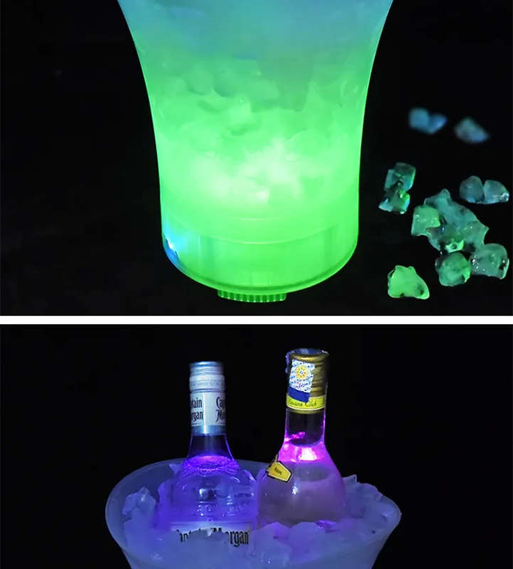 LED Ice Bucket with Bluetooth Speaker
