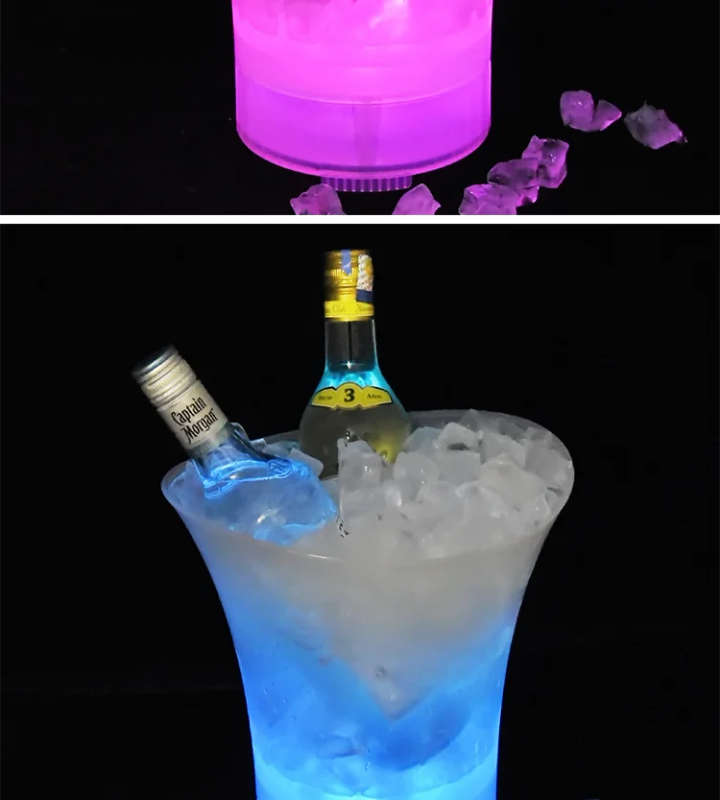 LED Ice Bucket with Bluetooth Speaker
