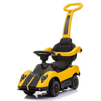 Children Four Wheel Ride On Car with a Pushing Handle
