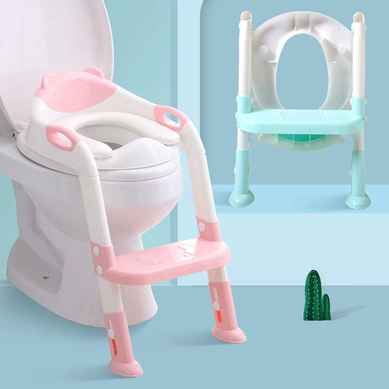 Folding Toddler Potty Training Toilet Ladder