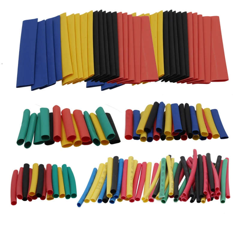 Heat Shrink Insulation Shrinkable Sleeve Tube Kit 328Pcs