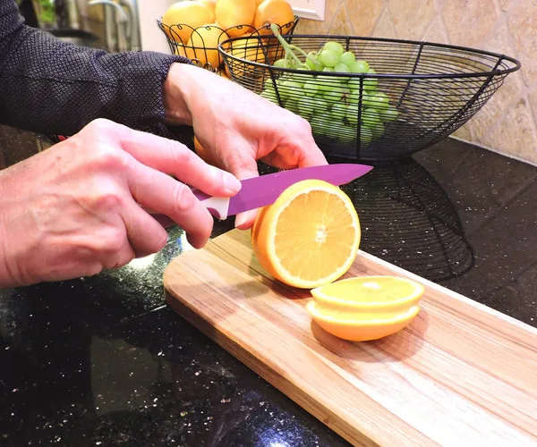 7 Piece Kitchen Knife Set - Color Coded Kitchen Knives with Soft-touch Handles