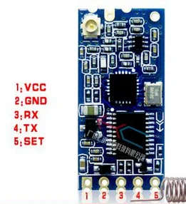 HC-12 Si4463 Serial port pin out