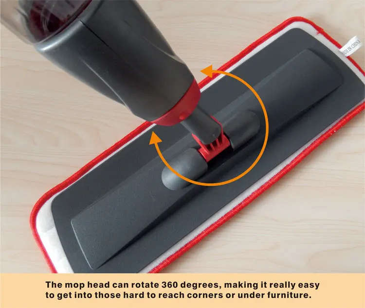 A130002 microfiber cleaning lazy healthy spray mop