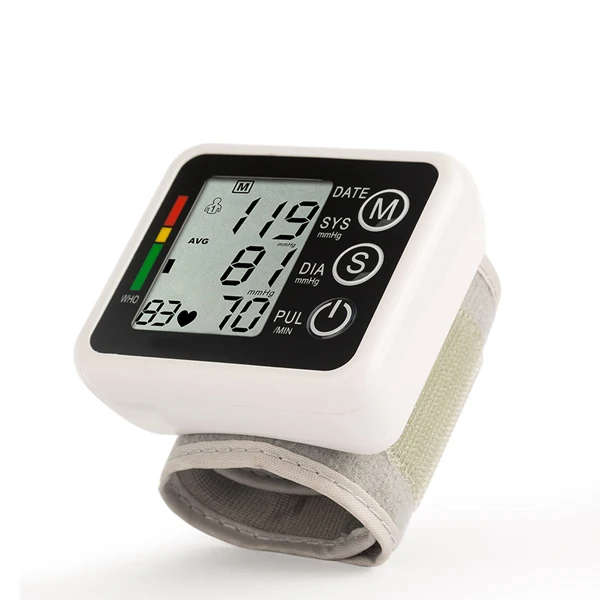 Super Clear Wrist Watch Digital Electronic Blood Pressure Monitor