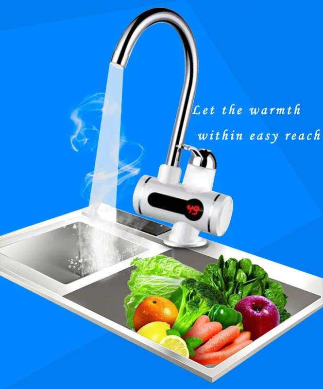 Instant Electric Hot Water kitchen Faucet /Shower