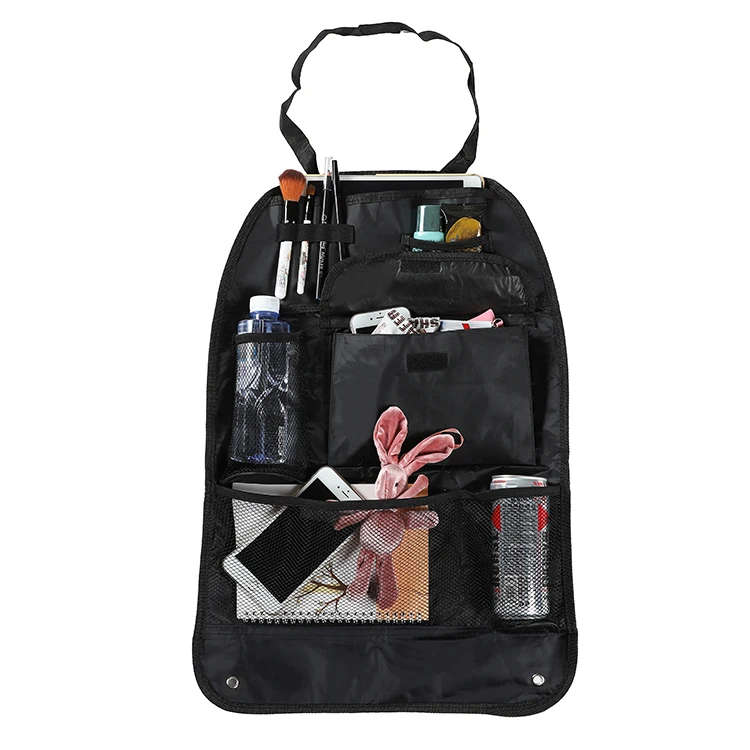 Luxury durable fabric Backseat Car Organizer for Kids Toys