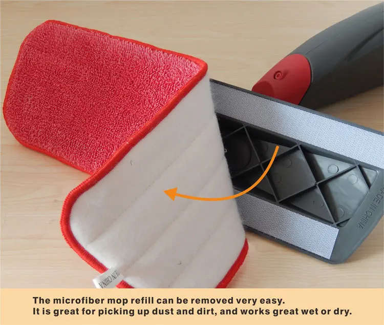 A130002 microfiber cleaning lazy healthy spray mop