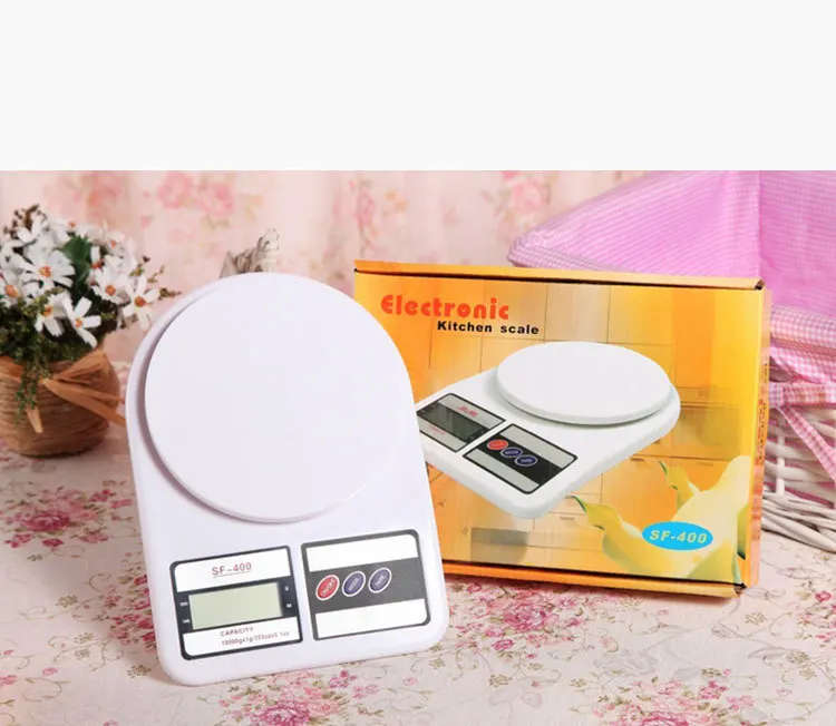Digital Kitchen Scale Food Scale Weigh Snacks, Liquids, Foods with Accurate Weight Scale within 1g-10kg