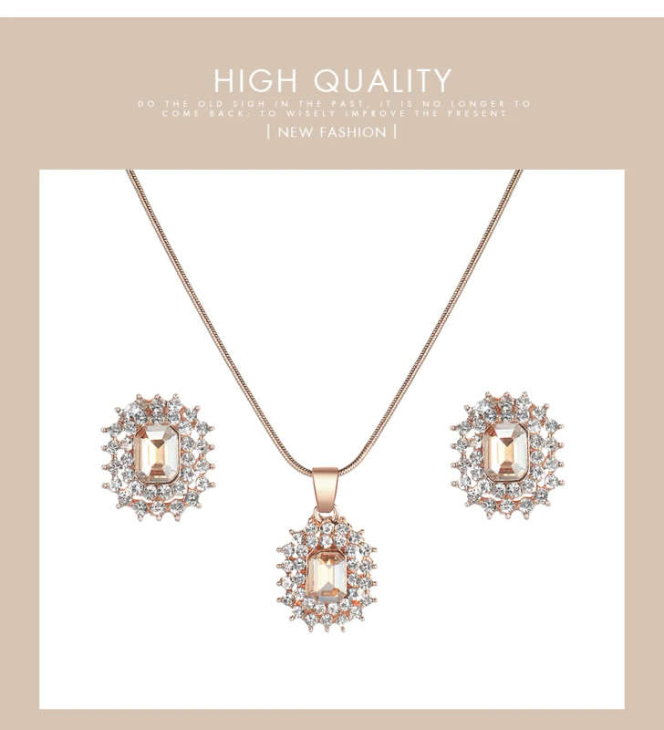 Creative Shengke SK Women Watch Set Crystal Earrings Necklace Ladies Quartz Watch Reloj Mujer Women Bracelet Watches Set Gifts