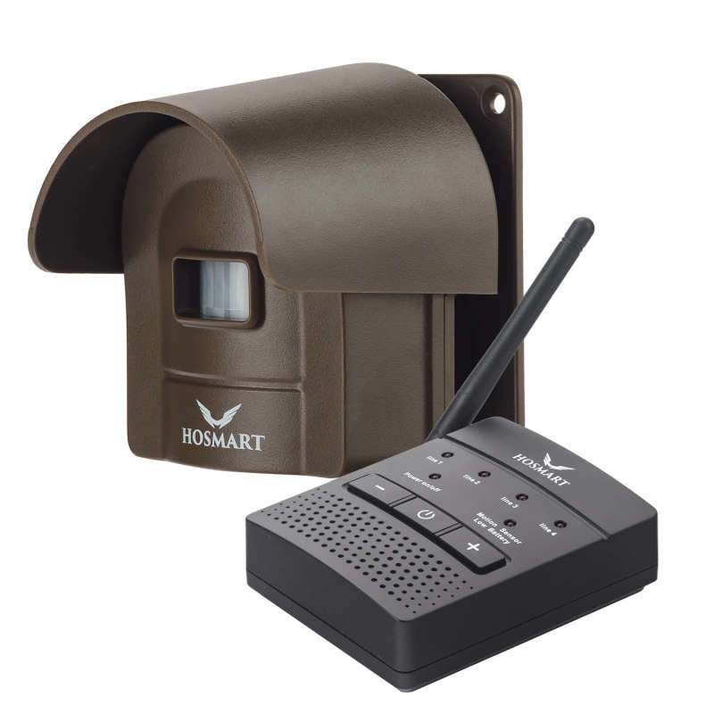 Wireless Outdoor Long Distance Alarm Receiver & 2 sensors