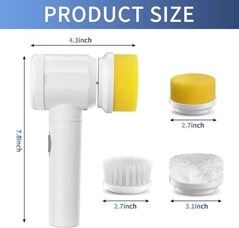 5 in 1 Electric Magic Brush