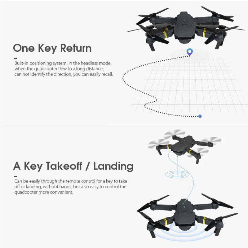 Mini Camera Quadcopter Set WIFI Photography Drone