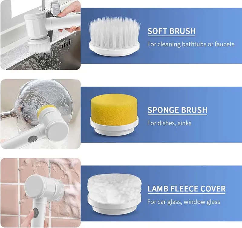 5 in 1 Electric Magic Brush