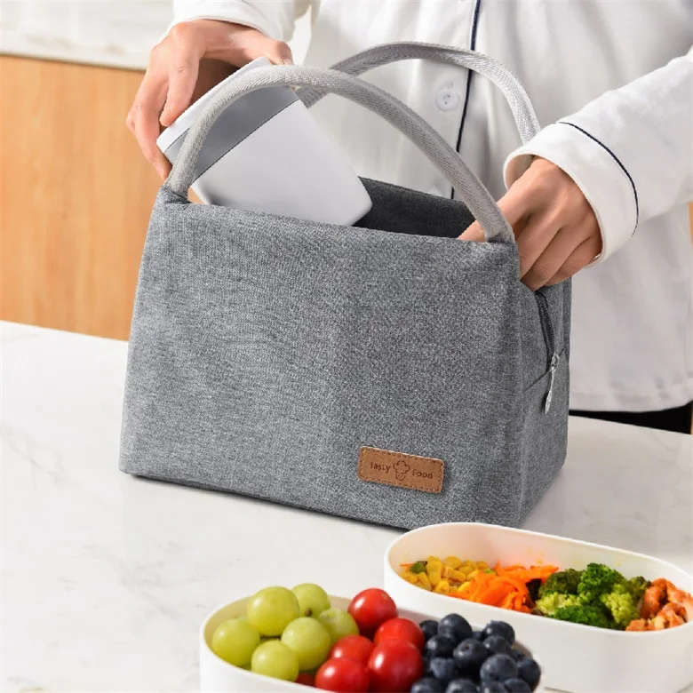 Foil Insulated Lunch Bag Cooler Bag