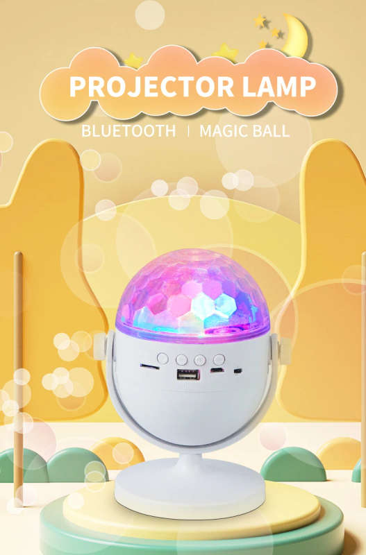 360 Degree Smart Music Speaker 6W Disco Light