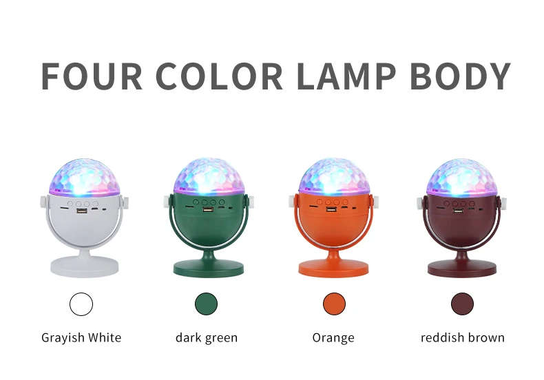 360 Degree Smart Music Speaker 6W Disco Light